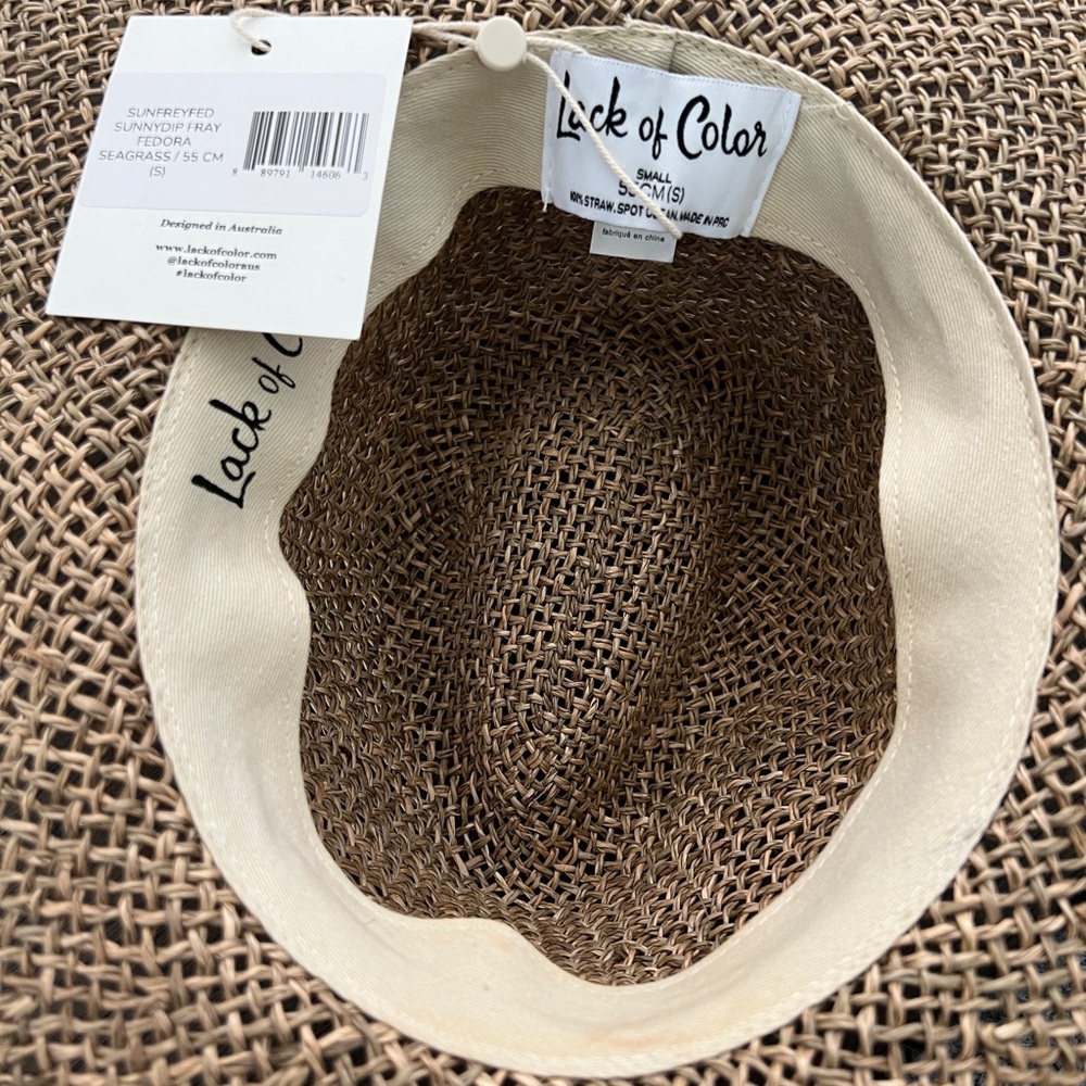 lack of color Women's Sunnydip Fray Fedora